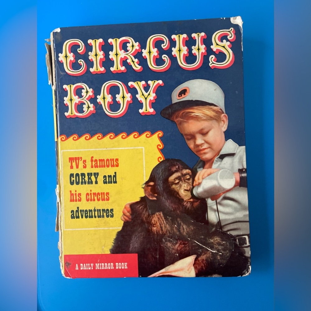 Vintage Circus Boy Adventure Book